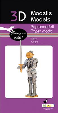 3D Papiermodell - Ritter