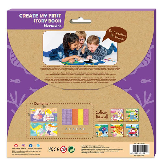 Mosaïque Junior - Je Crée Mon Premier Conte - Sirènes – vue produit 2