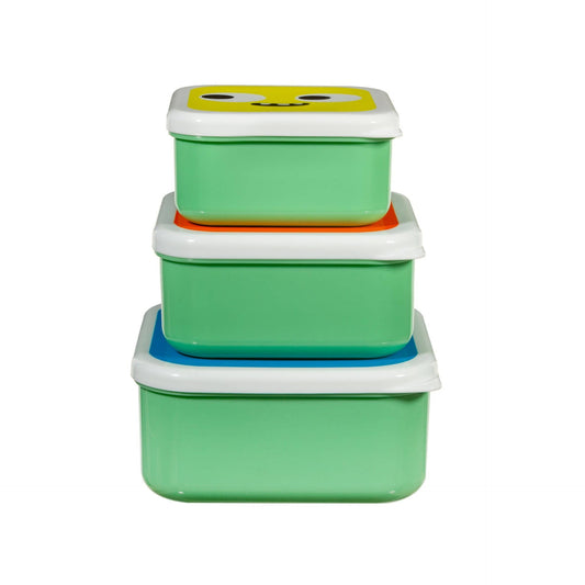 Monster-Lunchboxen – 3er-Set