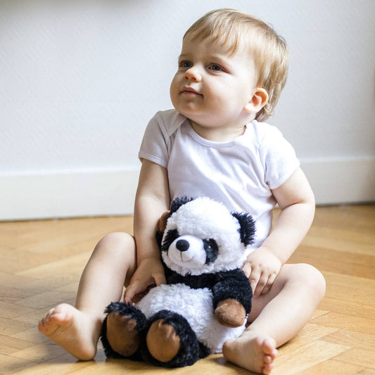 Warmies Plüsch-Wärmflasche Panda