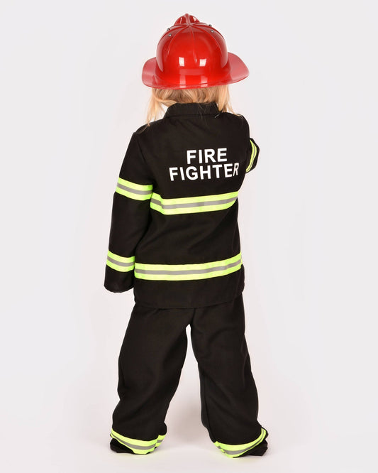 Feuerwehrmann-Kostüm Den Goda Fen 4-6 Jahre, Größe 110-116, 4-teilig