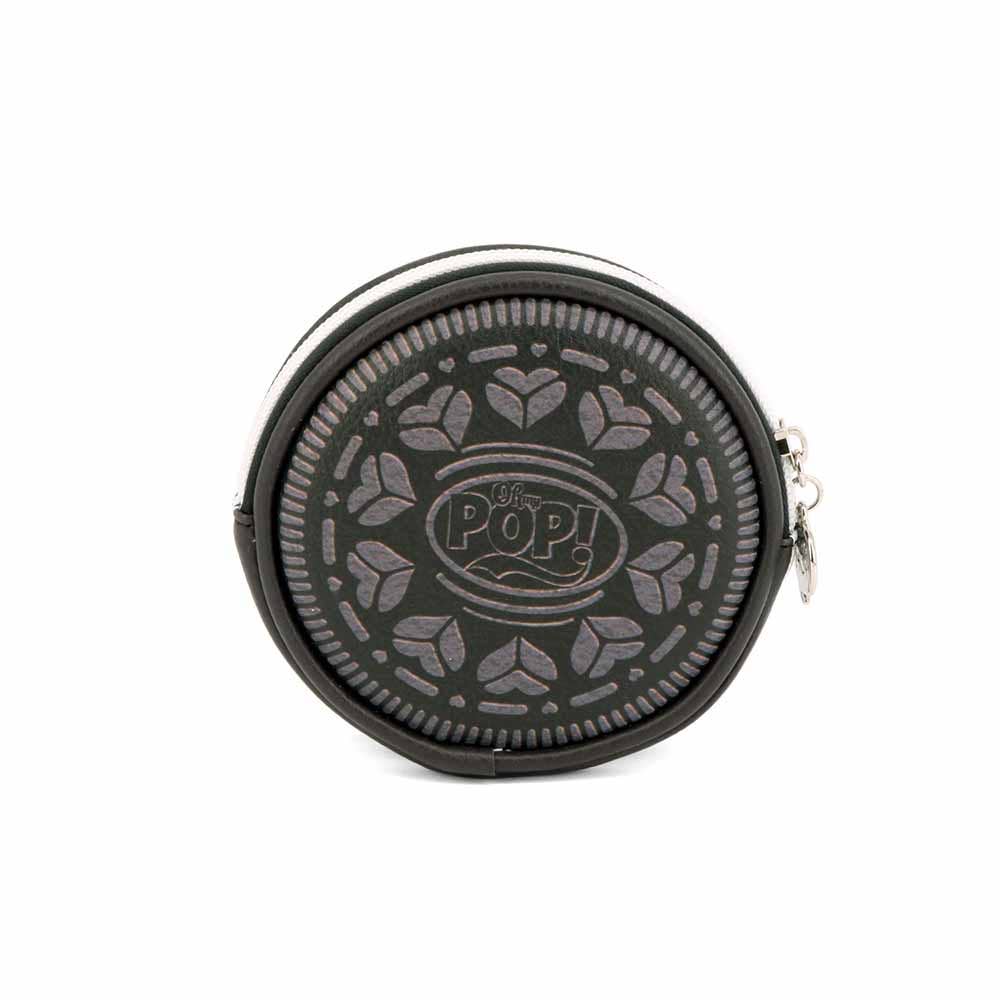 Oh My Pop! Black Cookie Round Coin Purse