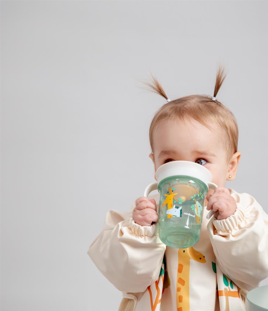 Jungle Animals Langarm-Lätzchen