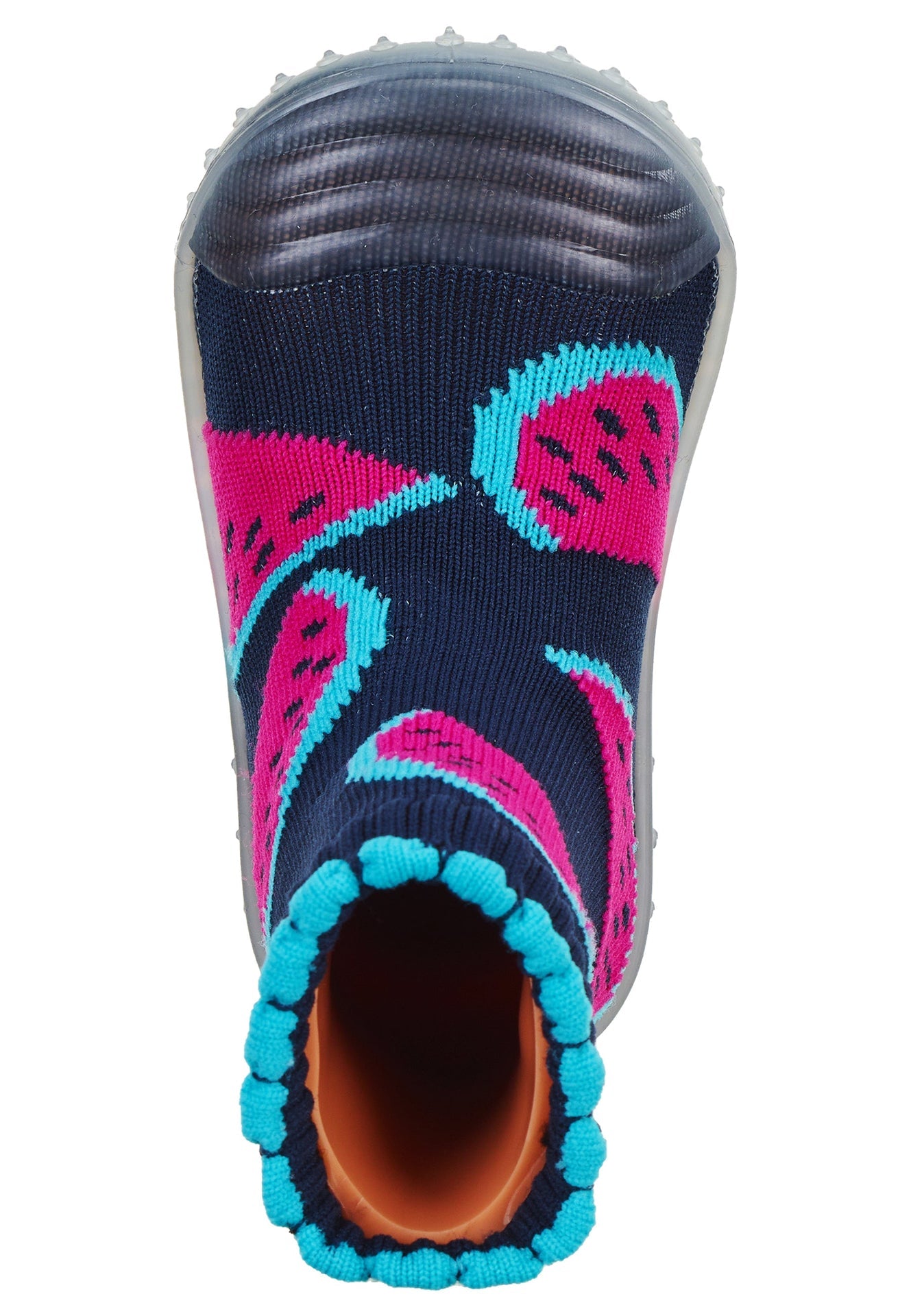 Chaussettes aventure Pastèques marine