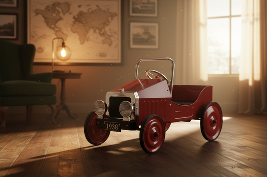 Voiture rouge à pédales (1938)