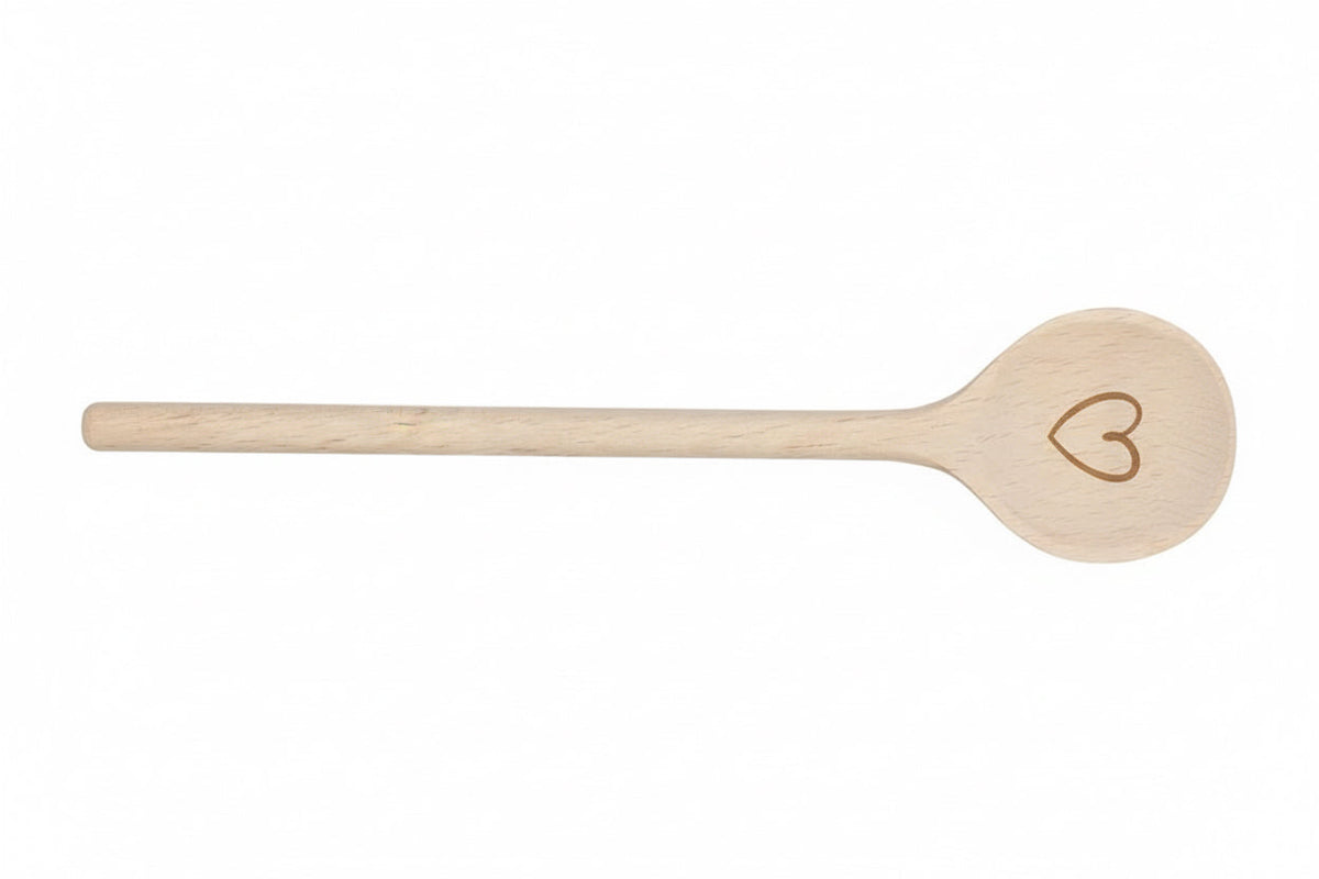 Cuillère en bois Cœur – vue principale