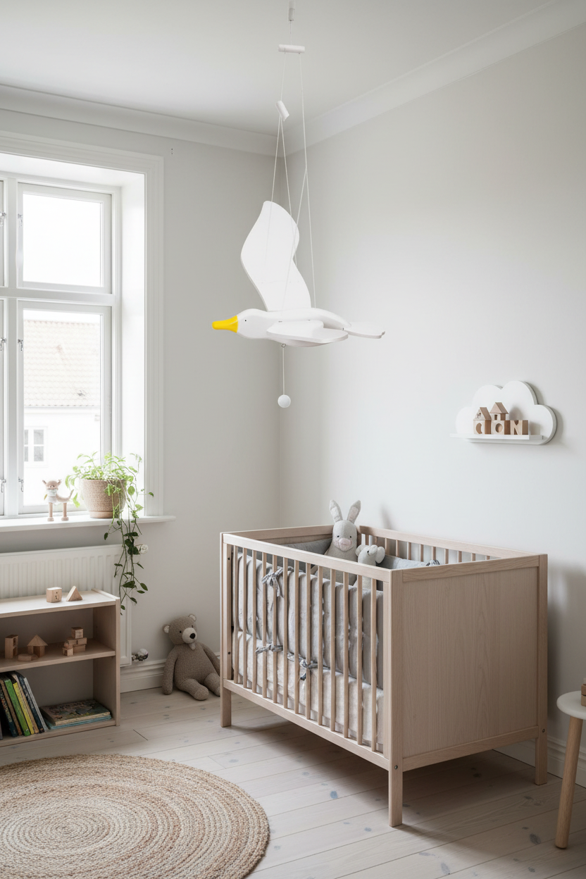 Deckenleuchte Fliegende Möwe