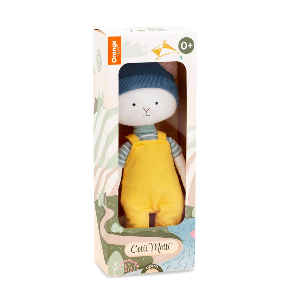 Cotti Motti Nicky the Cat Cotton Plush Toy - 29 cm - From birth