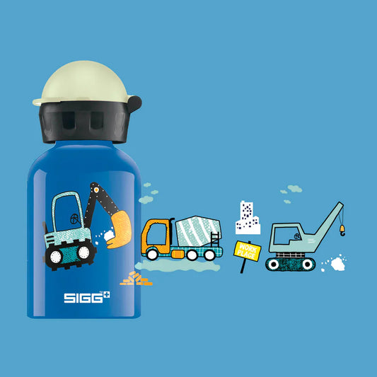 Gourde enfant KBT Glow Build it 0.3 L