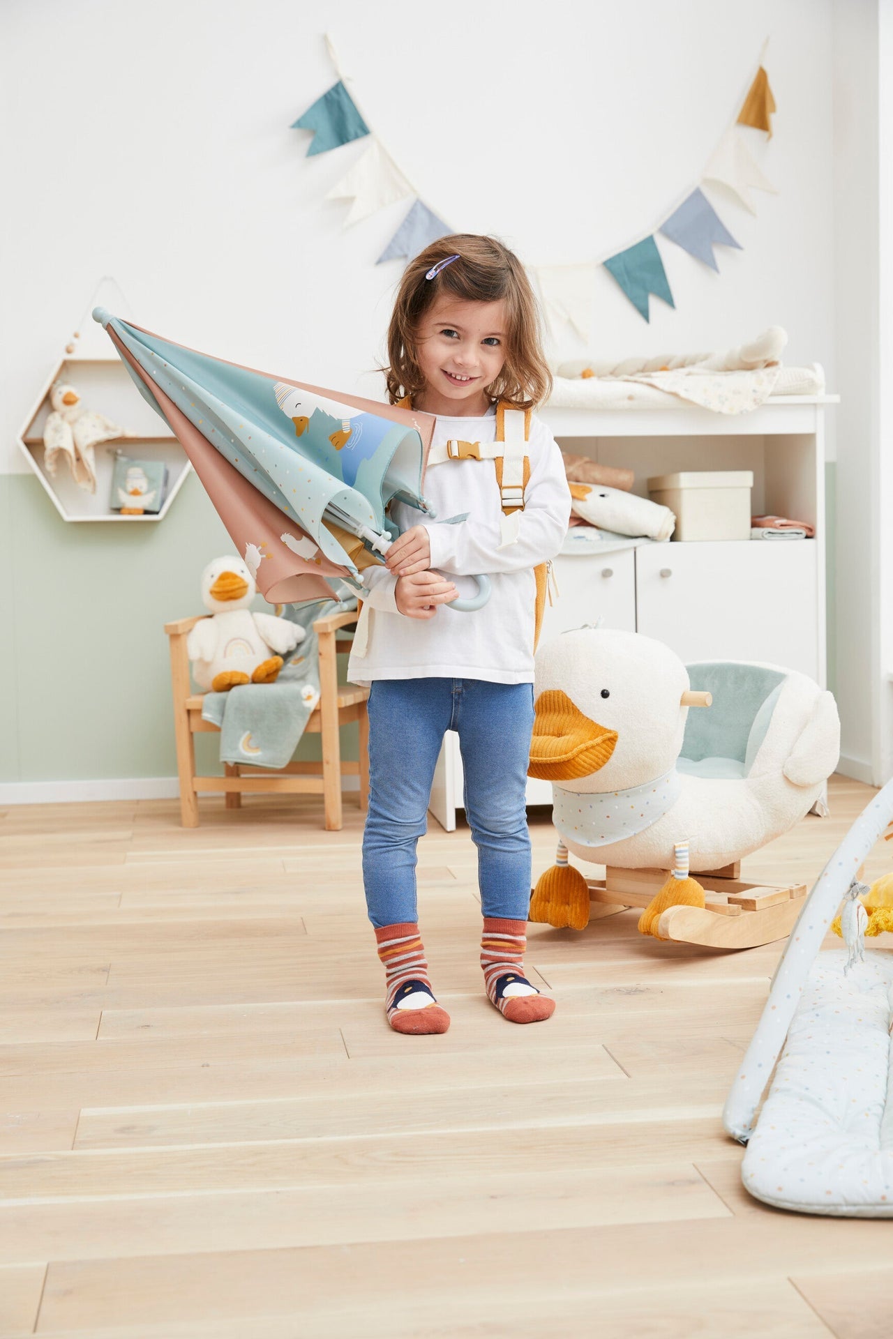 Parapluie enfant Canard Edda