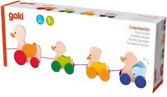 Ziehtier - Große Entenfamilie