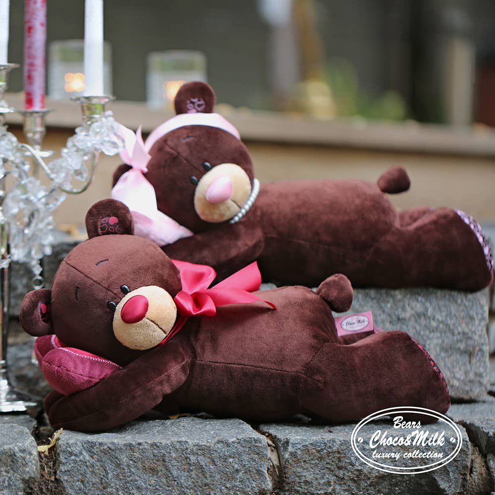 Ours en peluche « Sleeping Milk » - 30 cm - Dès la naissance