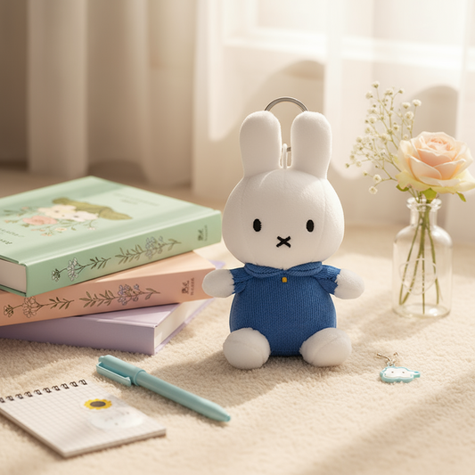Miffy im blauen Kleid Schlüsselanhänger