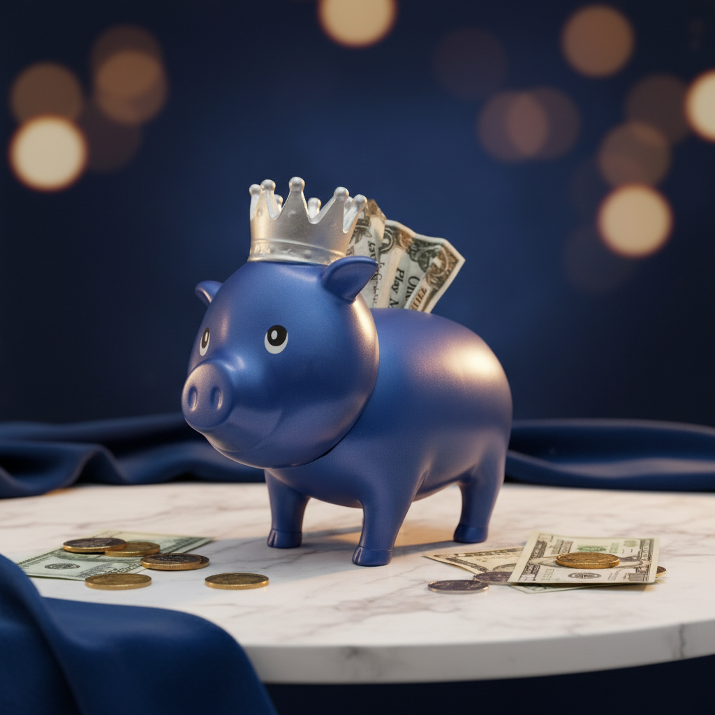 Kronenblaues Schwein