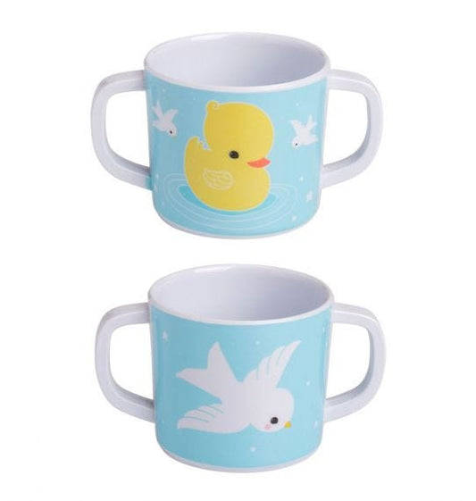 Coffret Repas Bébé Canard Jaune – vue 2 – A Little Lovely Company