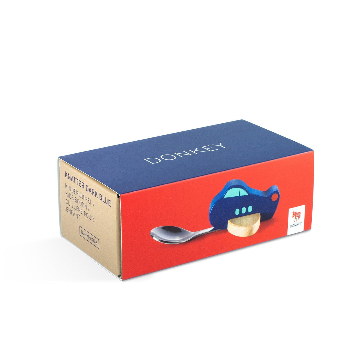 Blauer Flugzeug-Kinderlöffel
