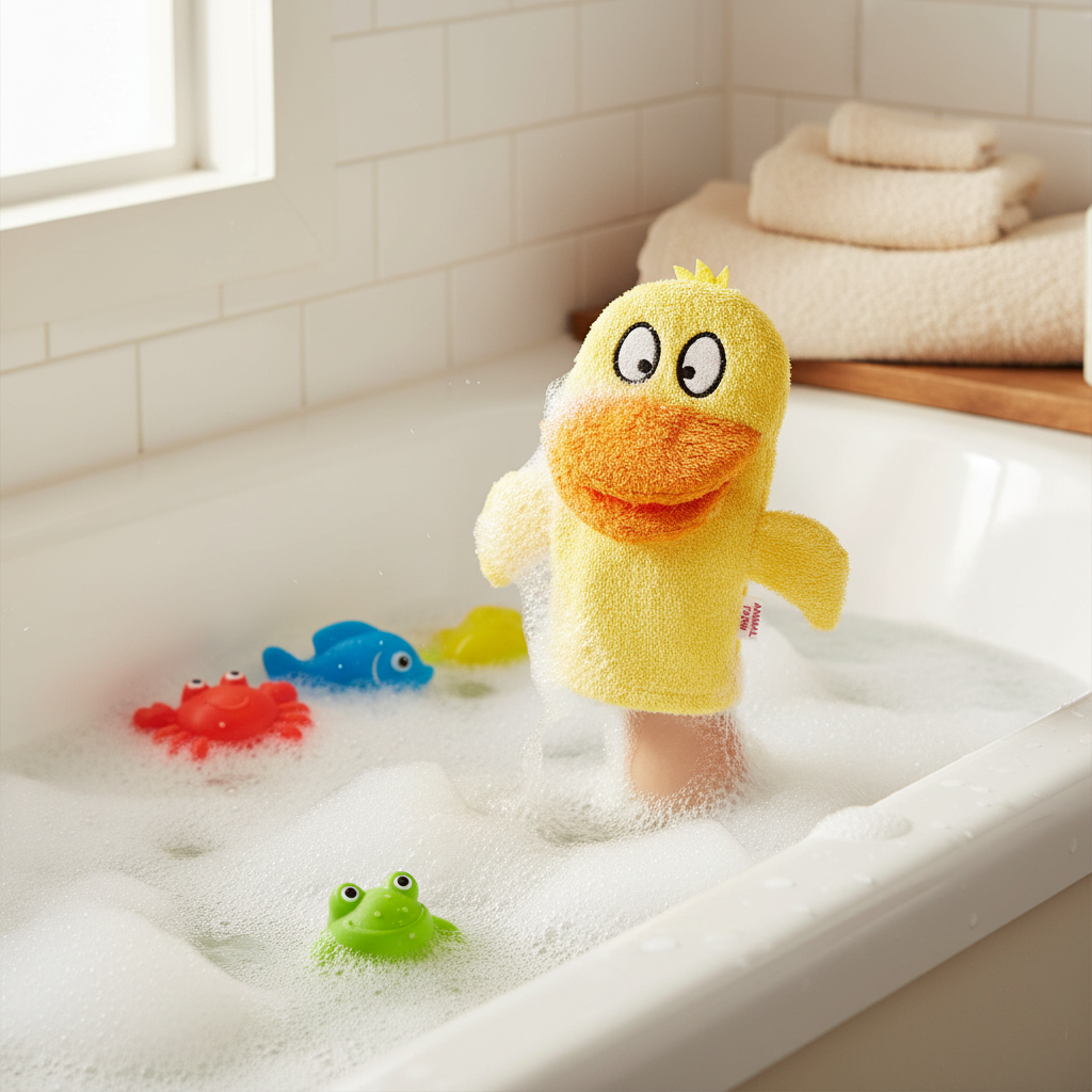 Gant de Toilette Canard – visuel produit