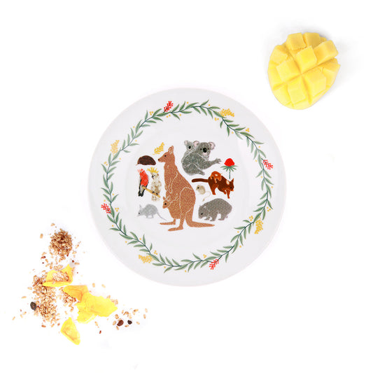 Assiette en Porcelaine Australiana avec Ventouse