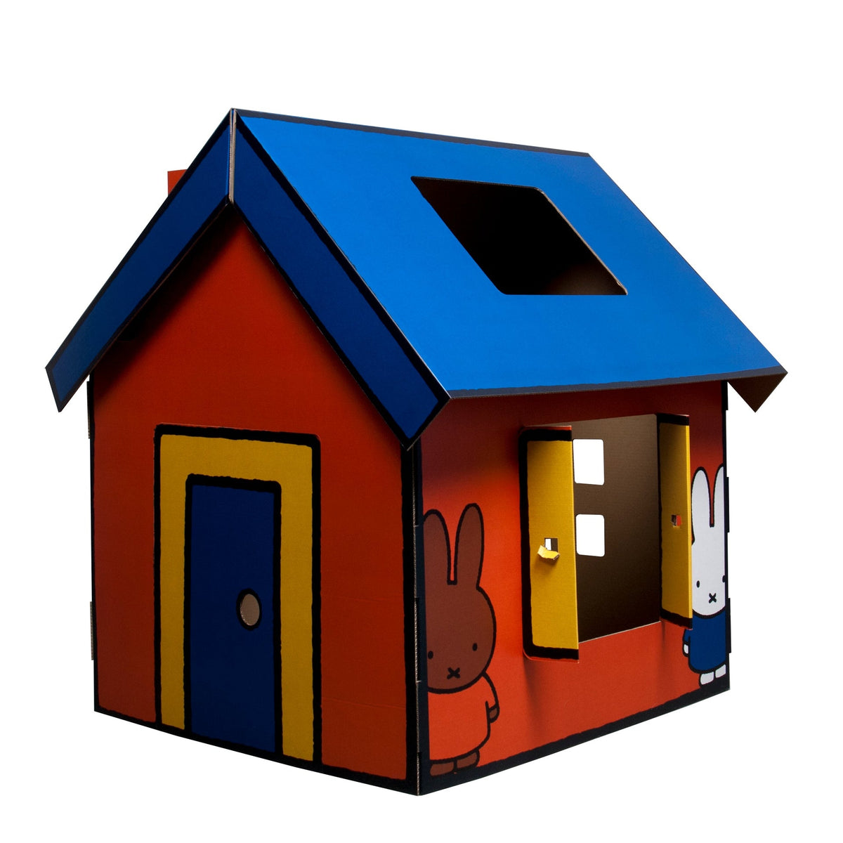 Miffy Hasen-Spielhaus aus Pappe