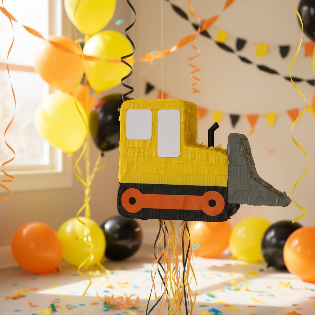 Piñata Construction Vehicles