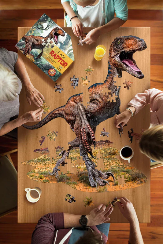 Puzzle I AM Raptor 100 pièces Madd Capp
