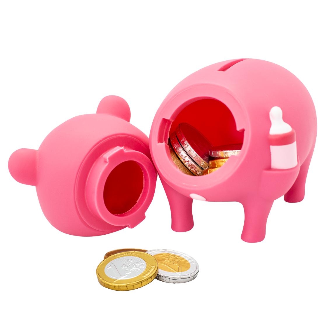 Cochon Bébé Fille Rose - vue 9