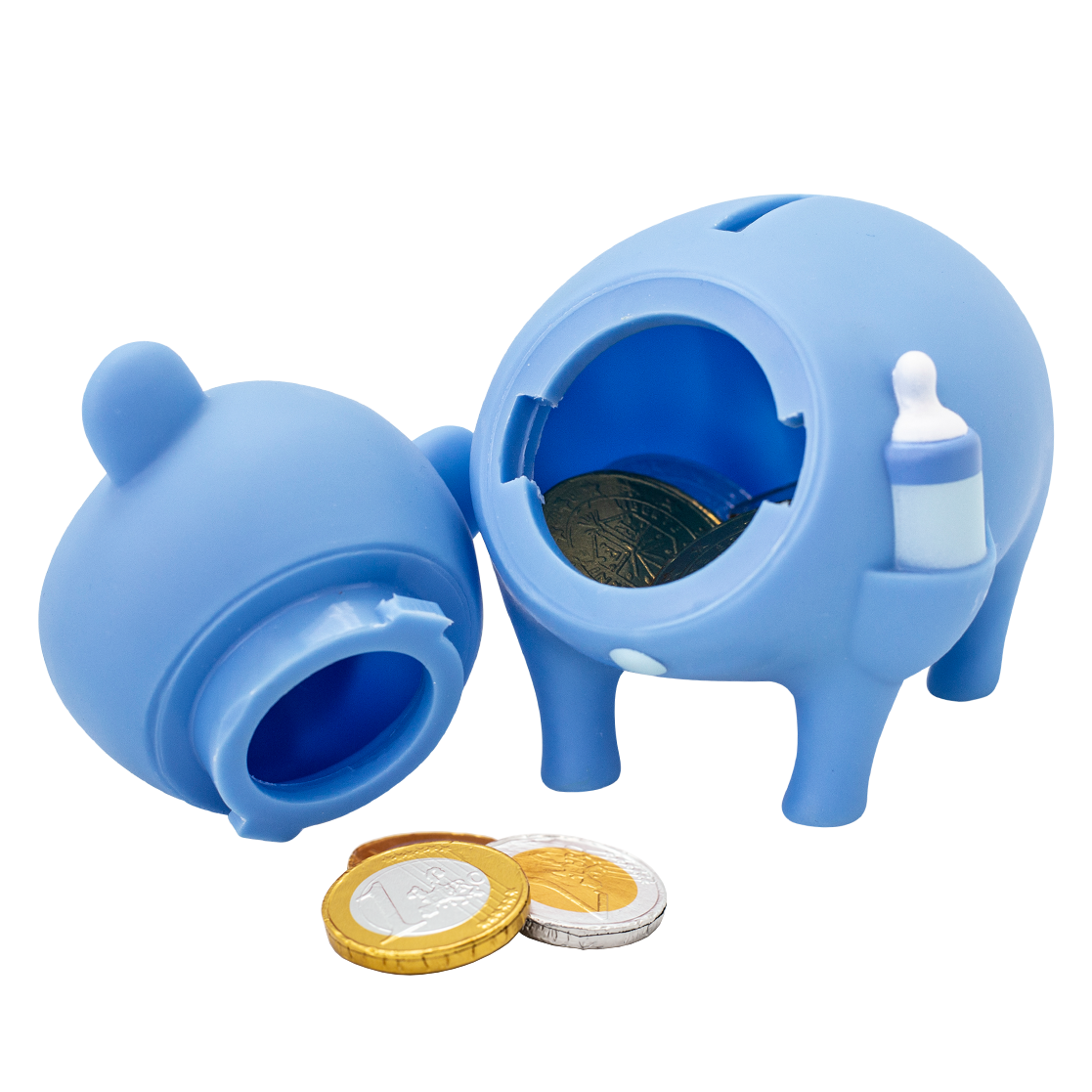 Cochon Bébé Garçon Bleu - vue 9