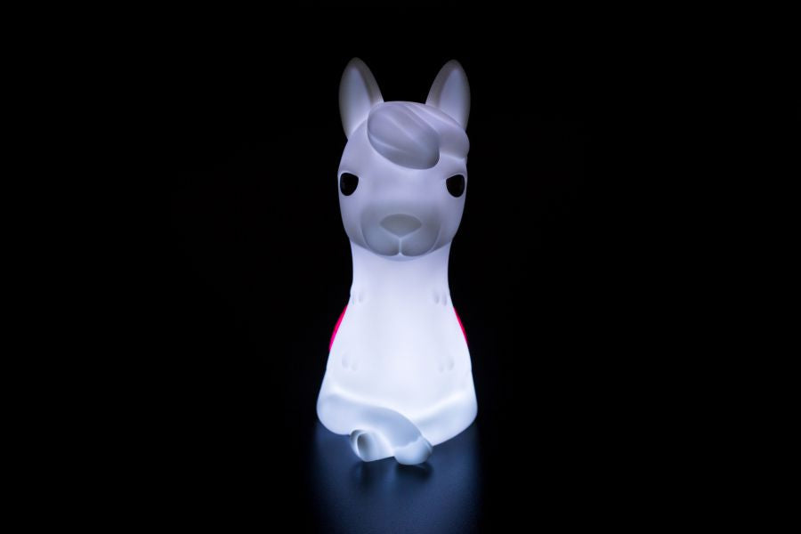 Wit Alpaca Night Light