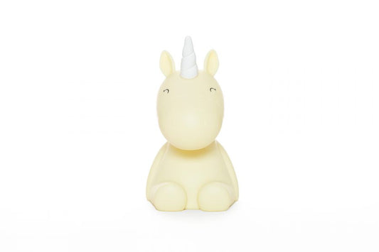 Gelbes Einhorn Nachtlicht