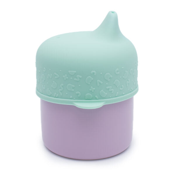 Couvercle et Mini Paille Minty Green