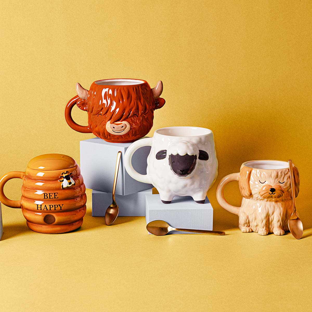 3D-Tasse Walliser Schwarznasenschaf