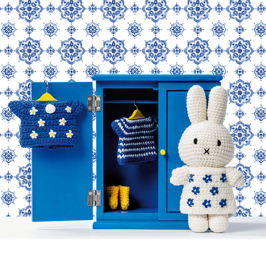 Doudou Miffy Bleu de Delft Just Dutch