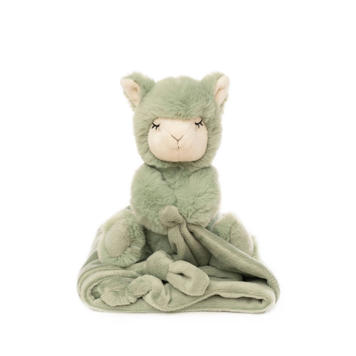 Soft Llama Plush Toy - Soft Lime Green