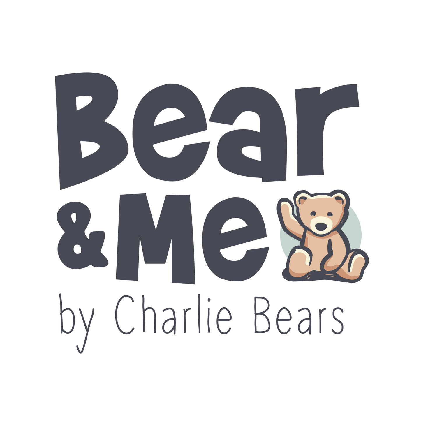 Bear & Me Charlie the Oatmeal Brown Bear Plush