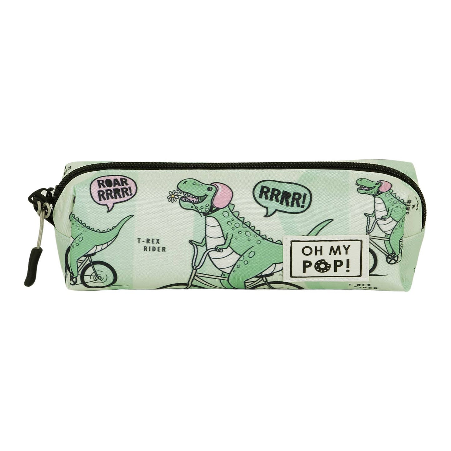 Trousse Carrée FAN 2.0 Oh My Pop! « Dinorrr » – Vert