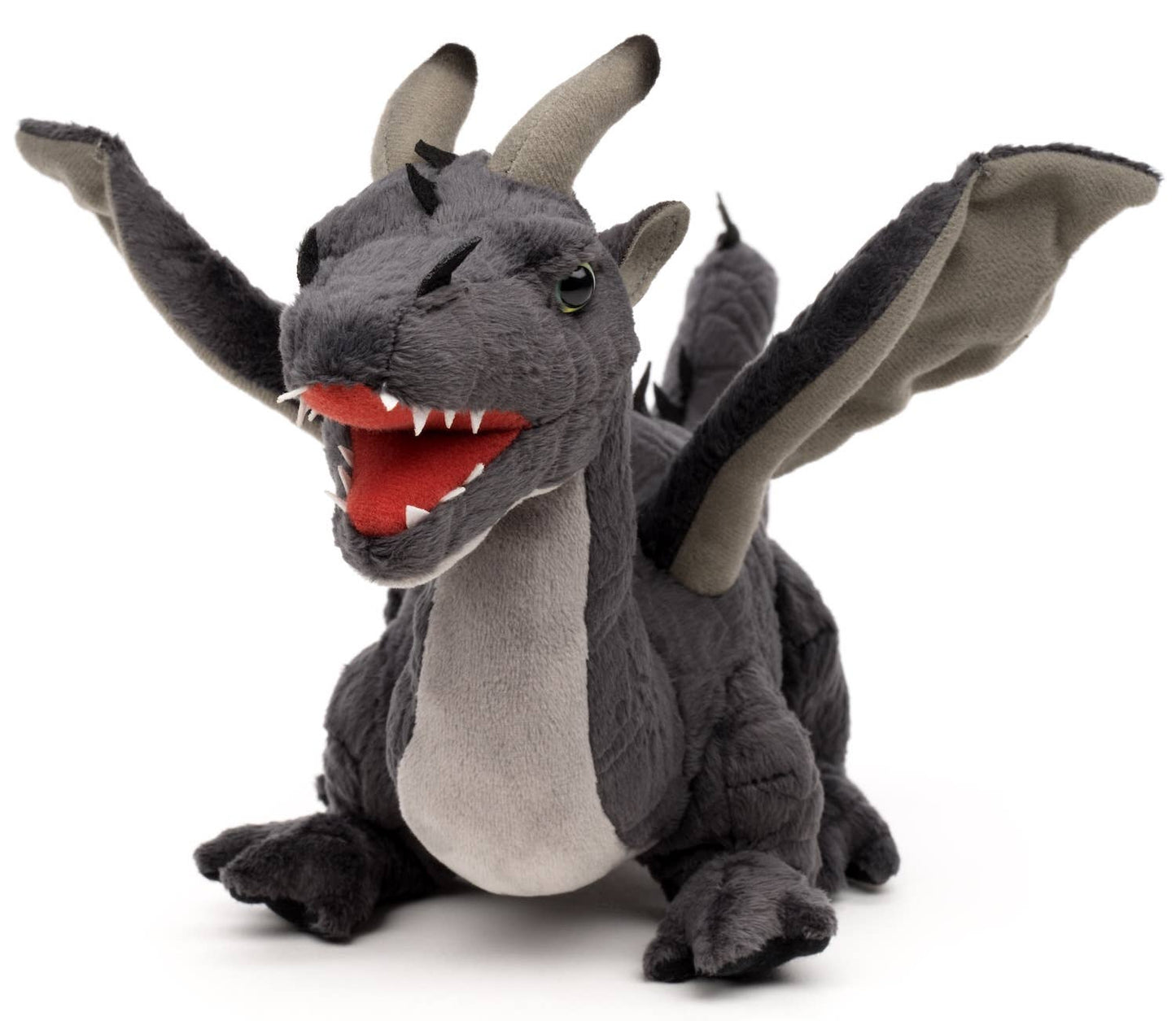 Graues Drachen-Plüschtier