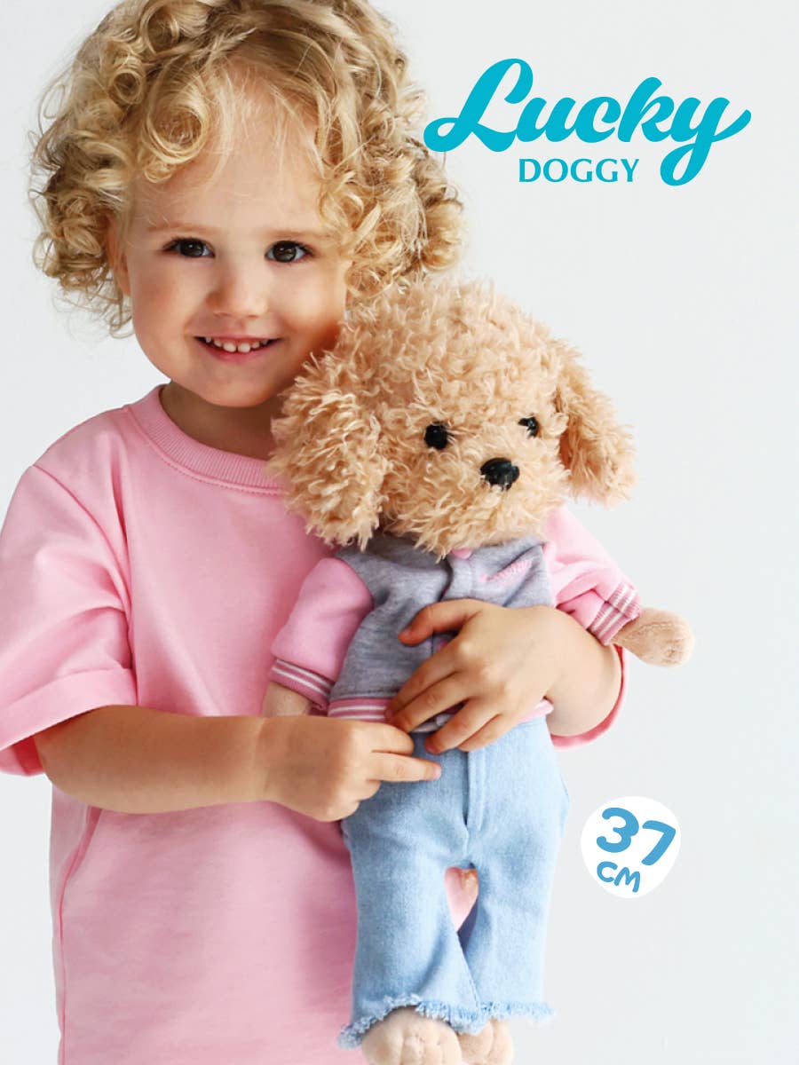 Fendi Lucky Dog Doll: Urban Chic - 38 cm