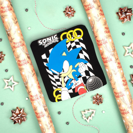 Sonic THE HEDGEHOG Jungen Kapuzenpullover – 100% Baumwolle