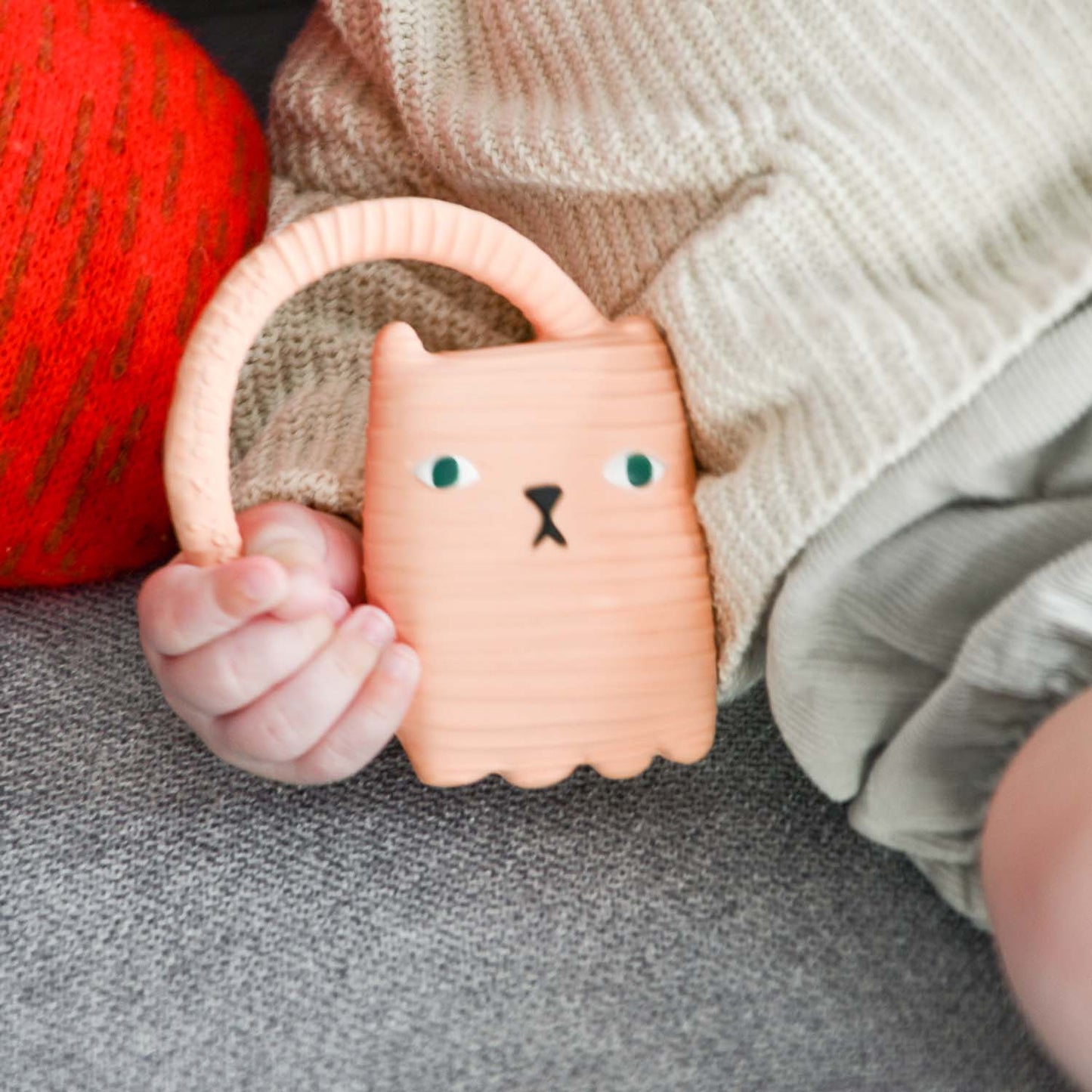 Ginge le Chat – Jouet de dentition bébé – vue produit 5