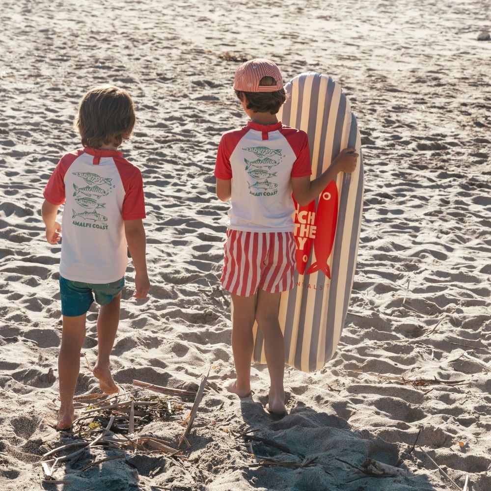 Planche de Surf Gonflable - Rouge/Bleu - Bonne Affaire