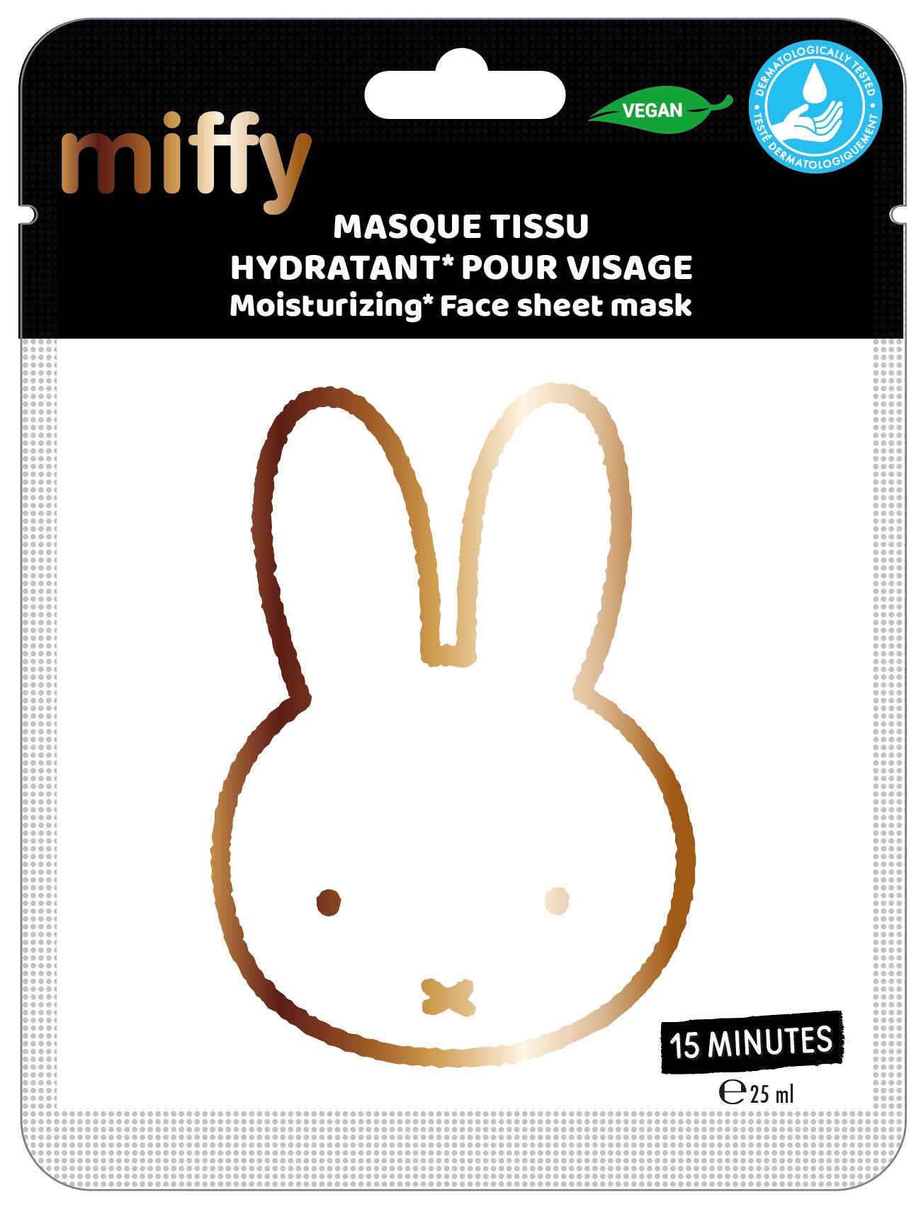 Masque Tissu Visage Hydratant Lapin Miffy