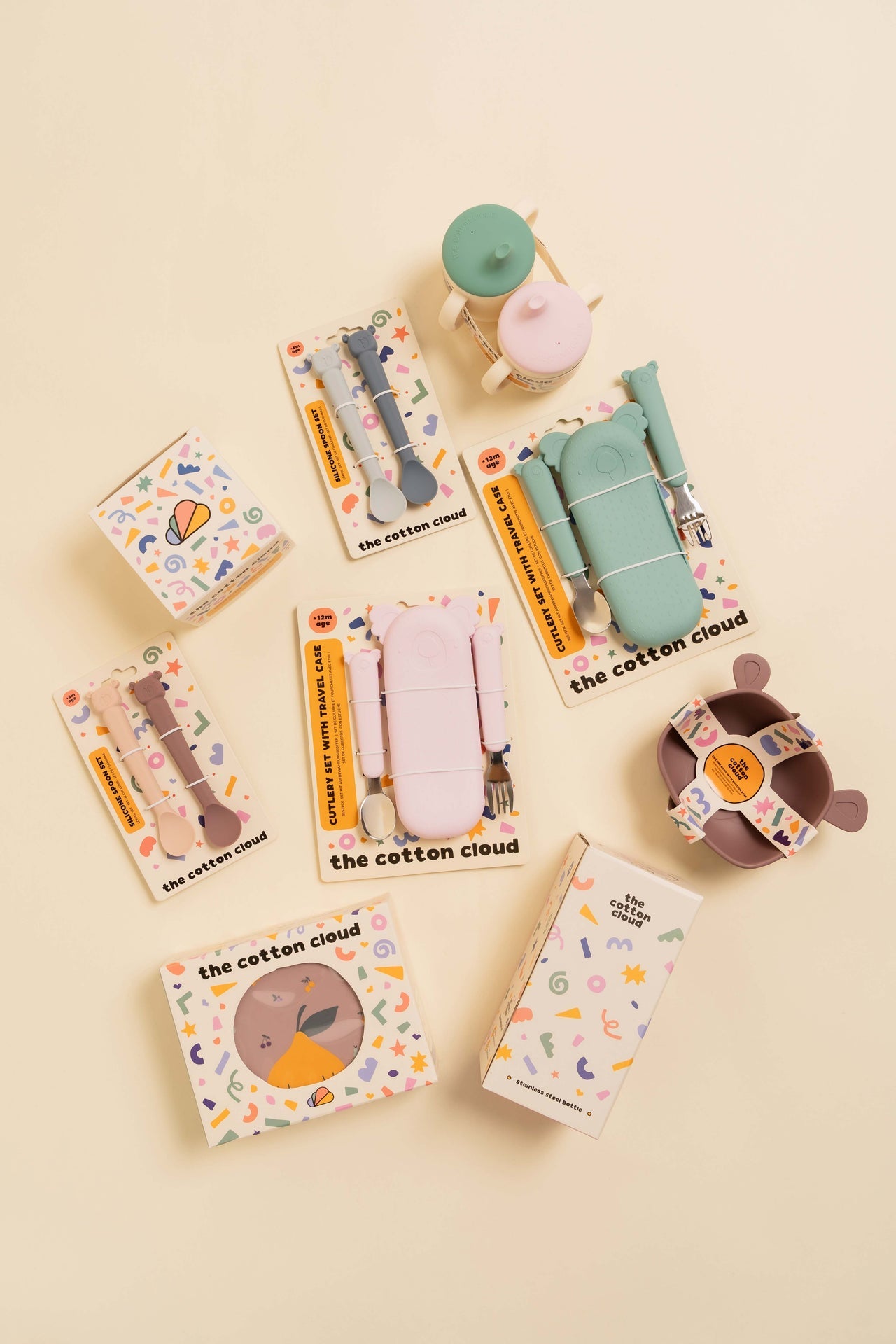 Ménagère avec boucle Mandarine