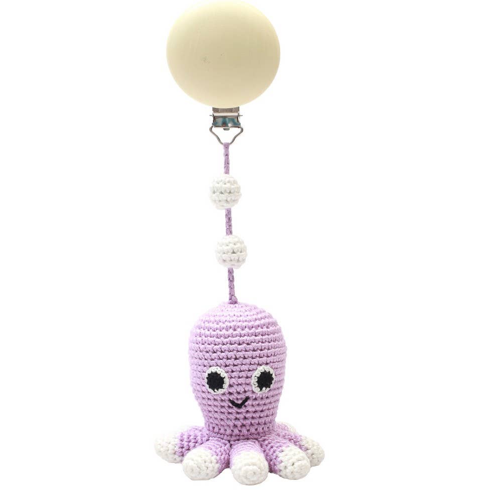 Squid Stroller Hook - Purple