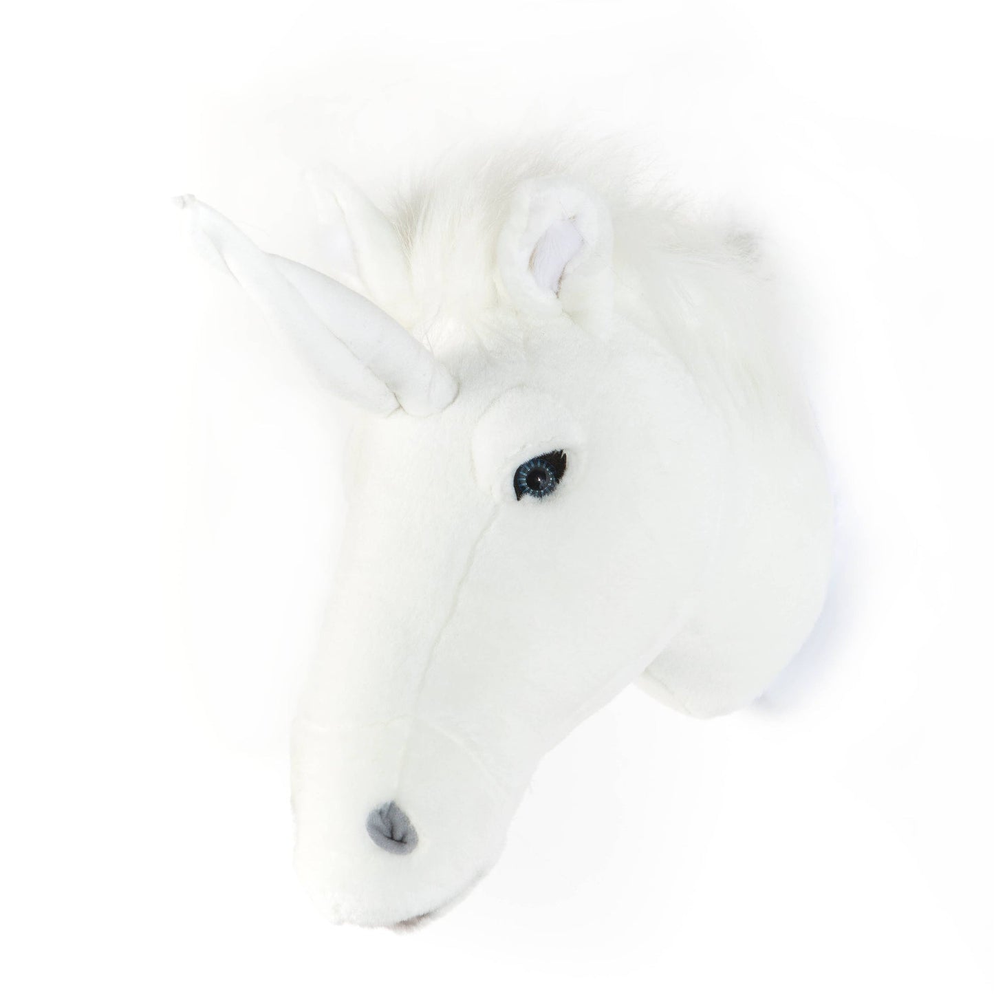 Claire the White Unicorn Plush Wall Decor