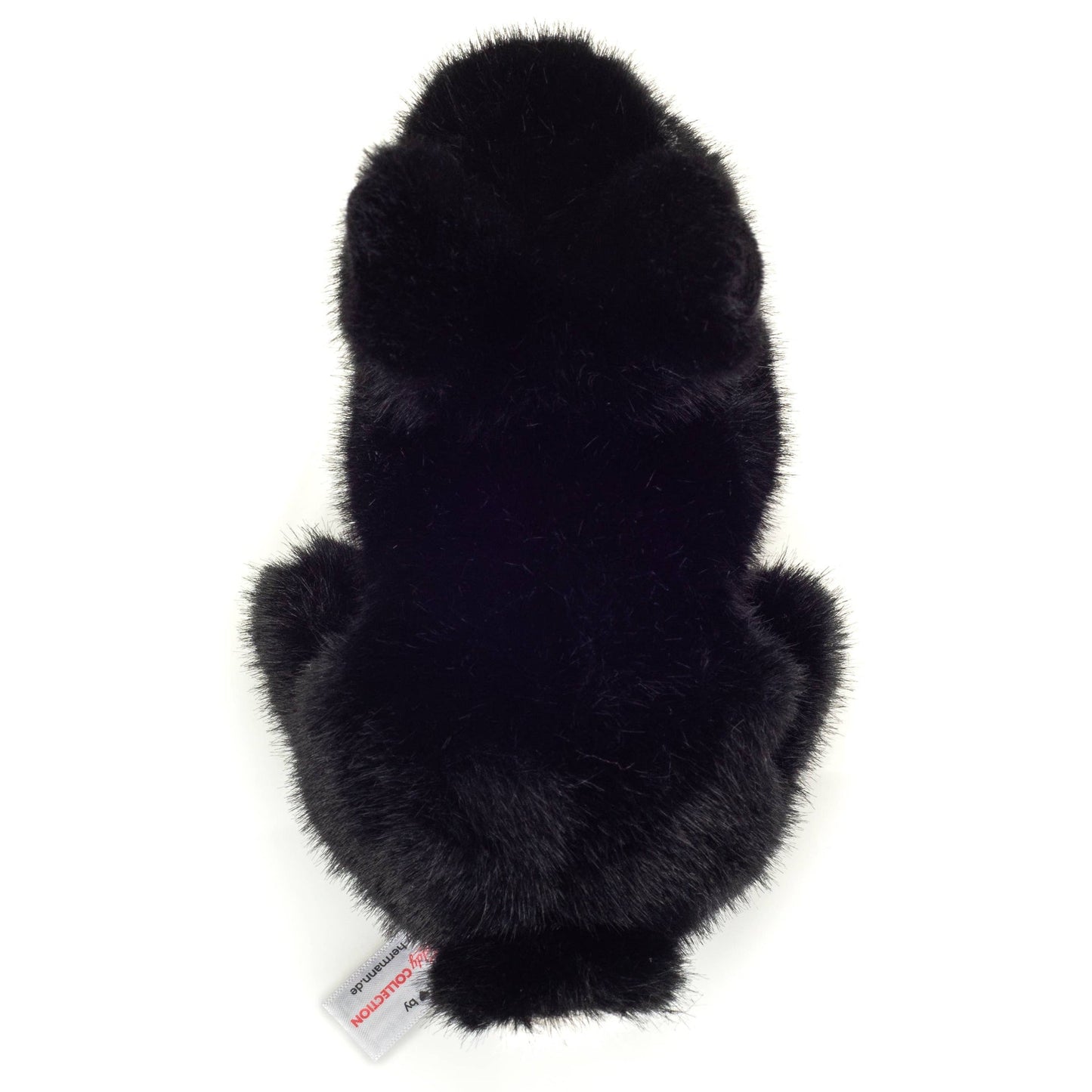 Peluche Lapin Noir Assis - Teddy Hermann