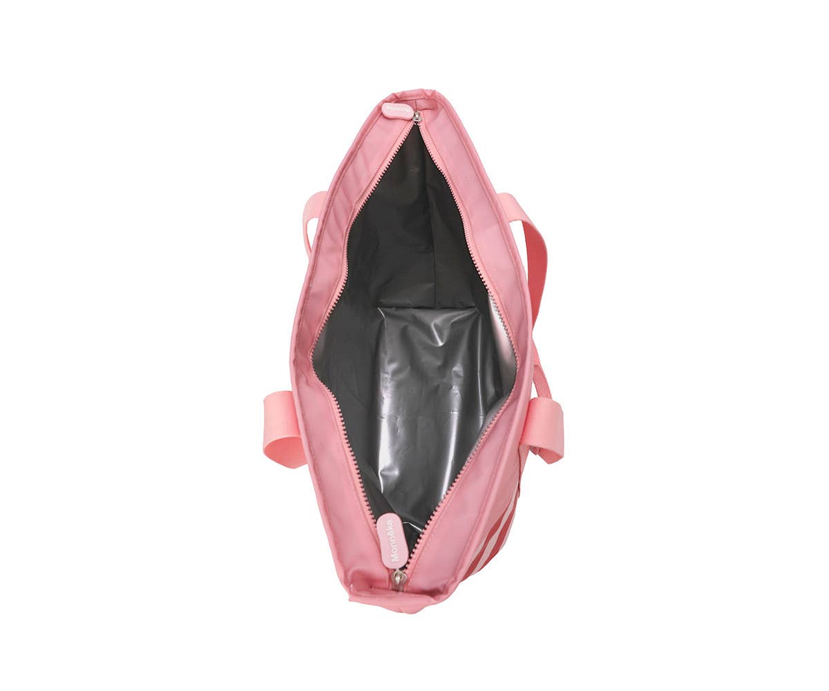 Thermo-Einkaufstasche Streifen Bloom & Blush