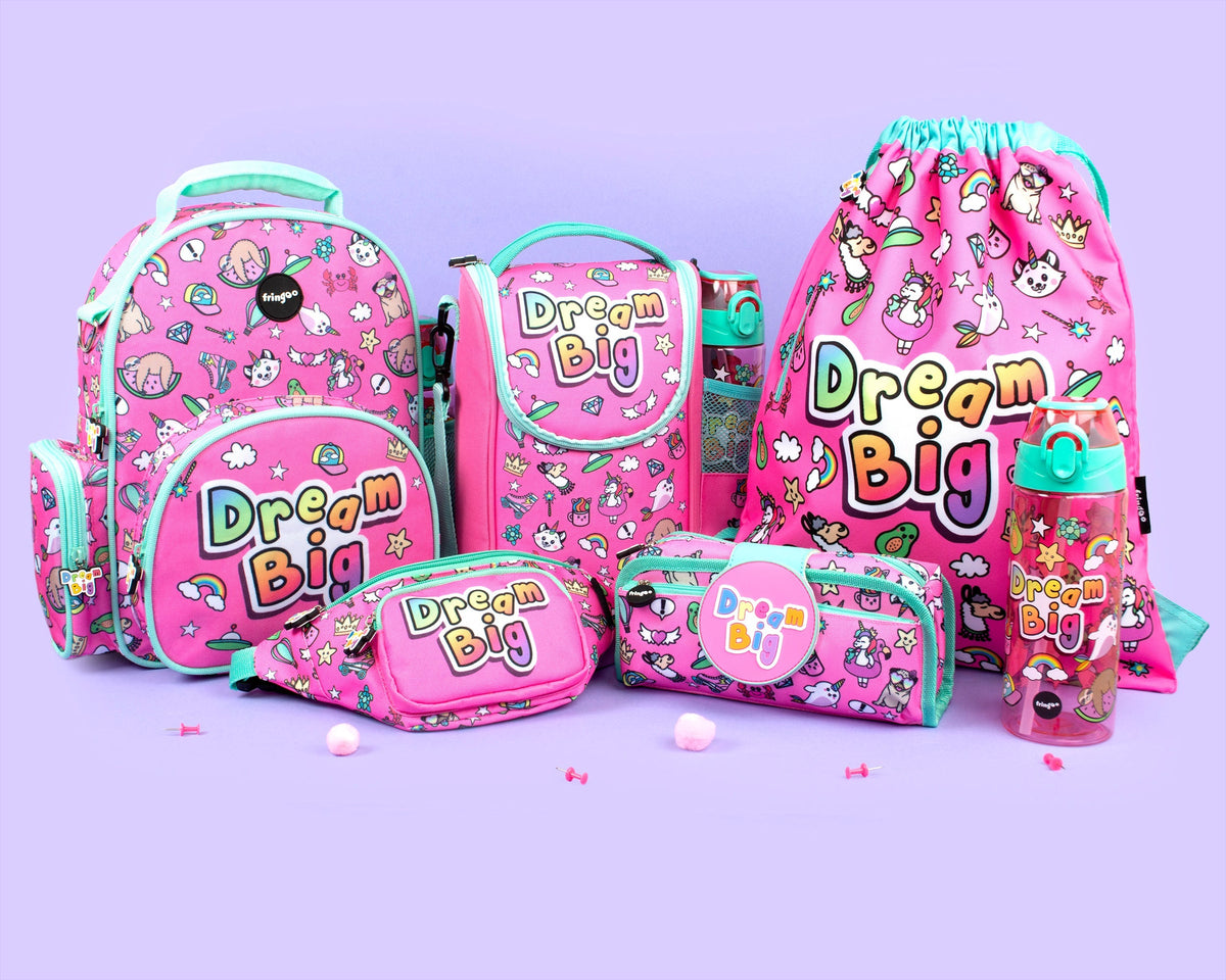 Trousse scolaire avec patch en silicone – Dream Big for | Fringoo UK