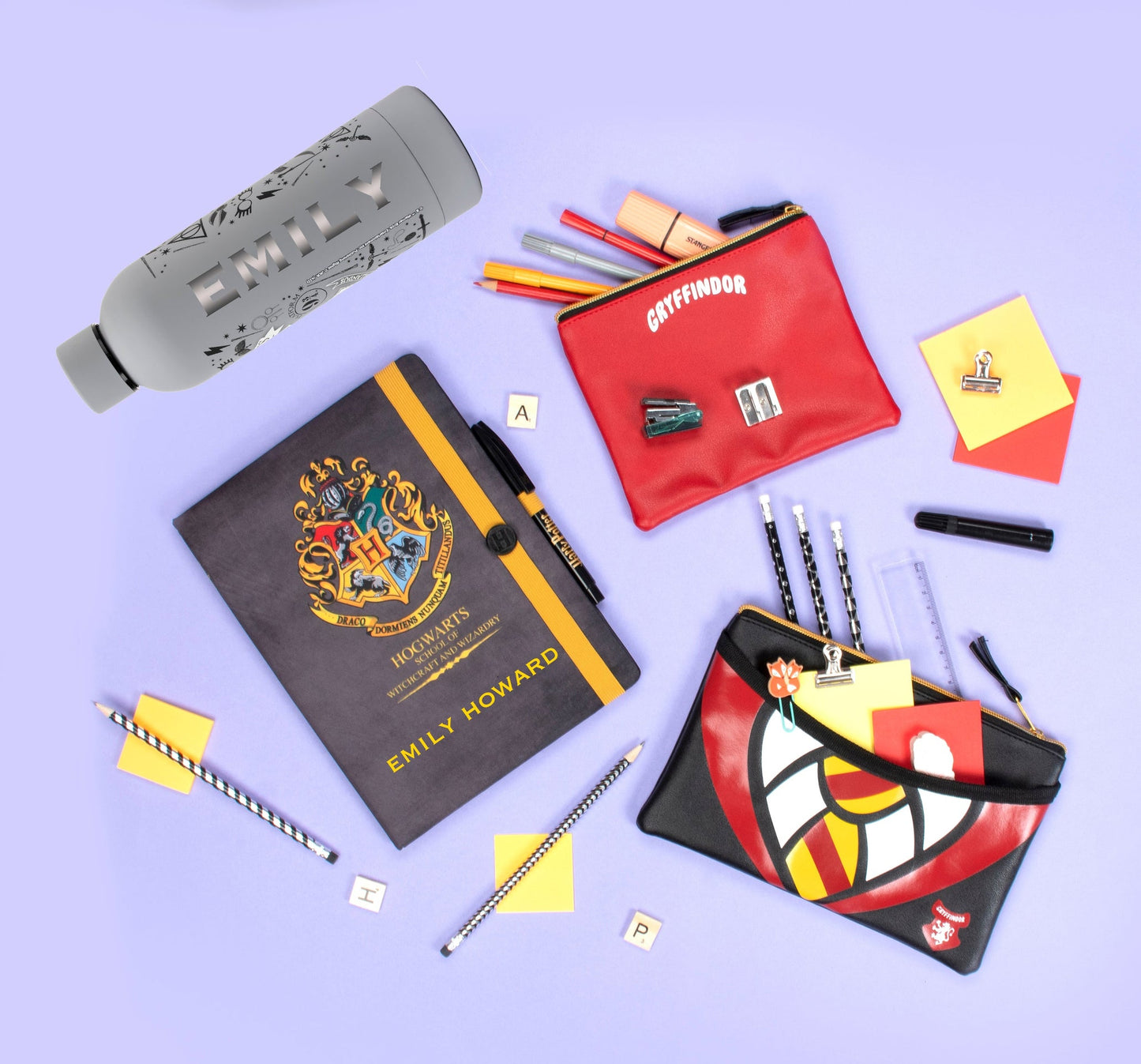 Harry Potter Gourde en acier inoxydable – gris