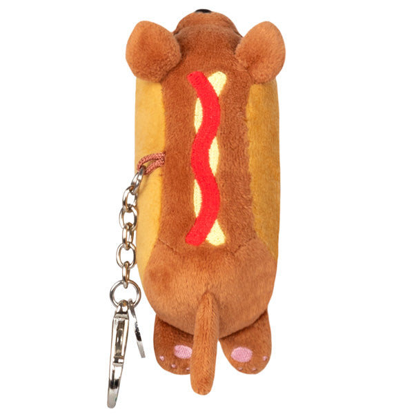 Peluche Micro Squishable – Teckel Hot-Dog