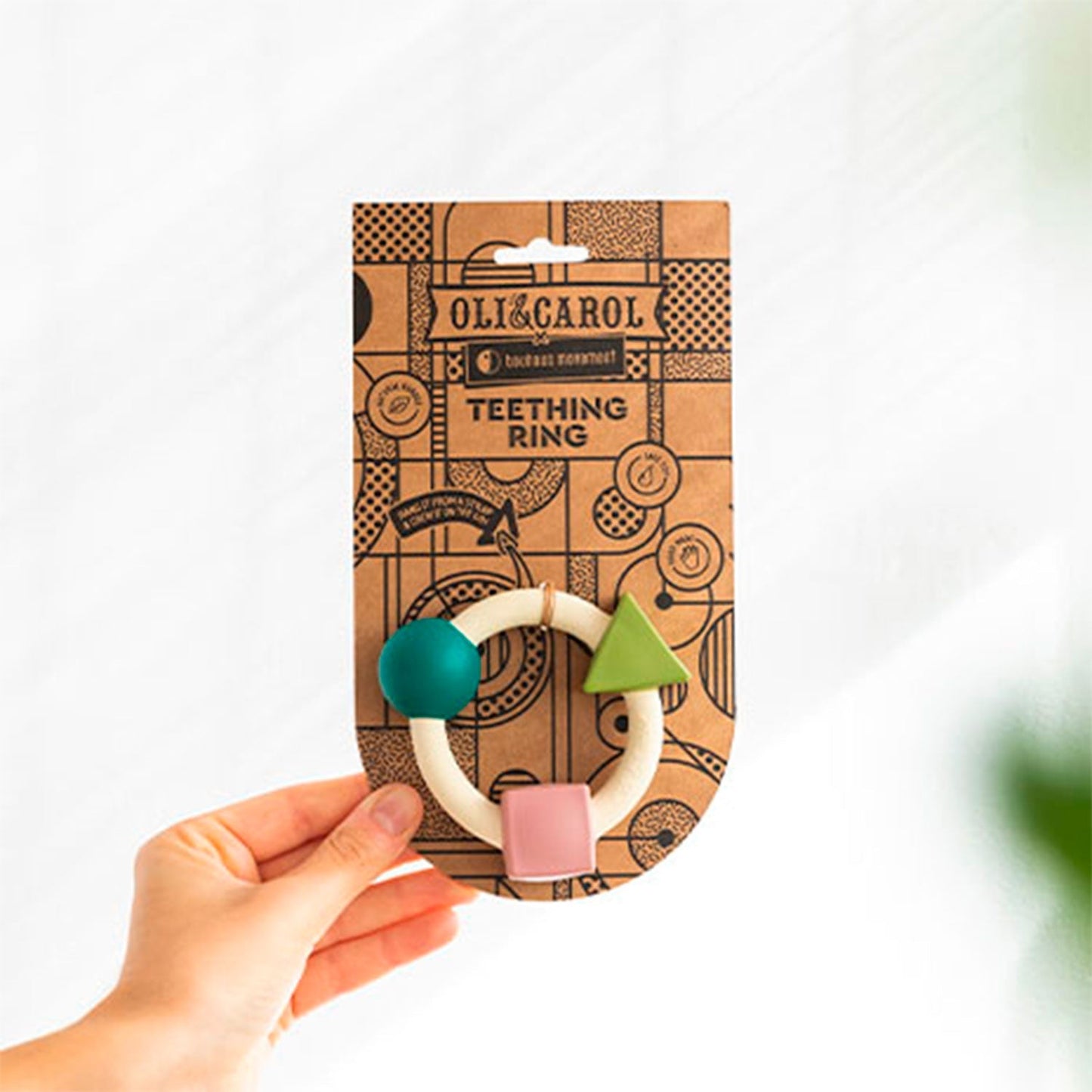 Anneau de dentition bébé – Couleurs douces – vue produit 8